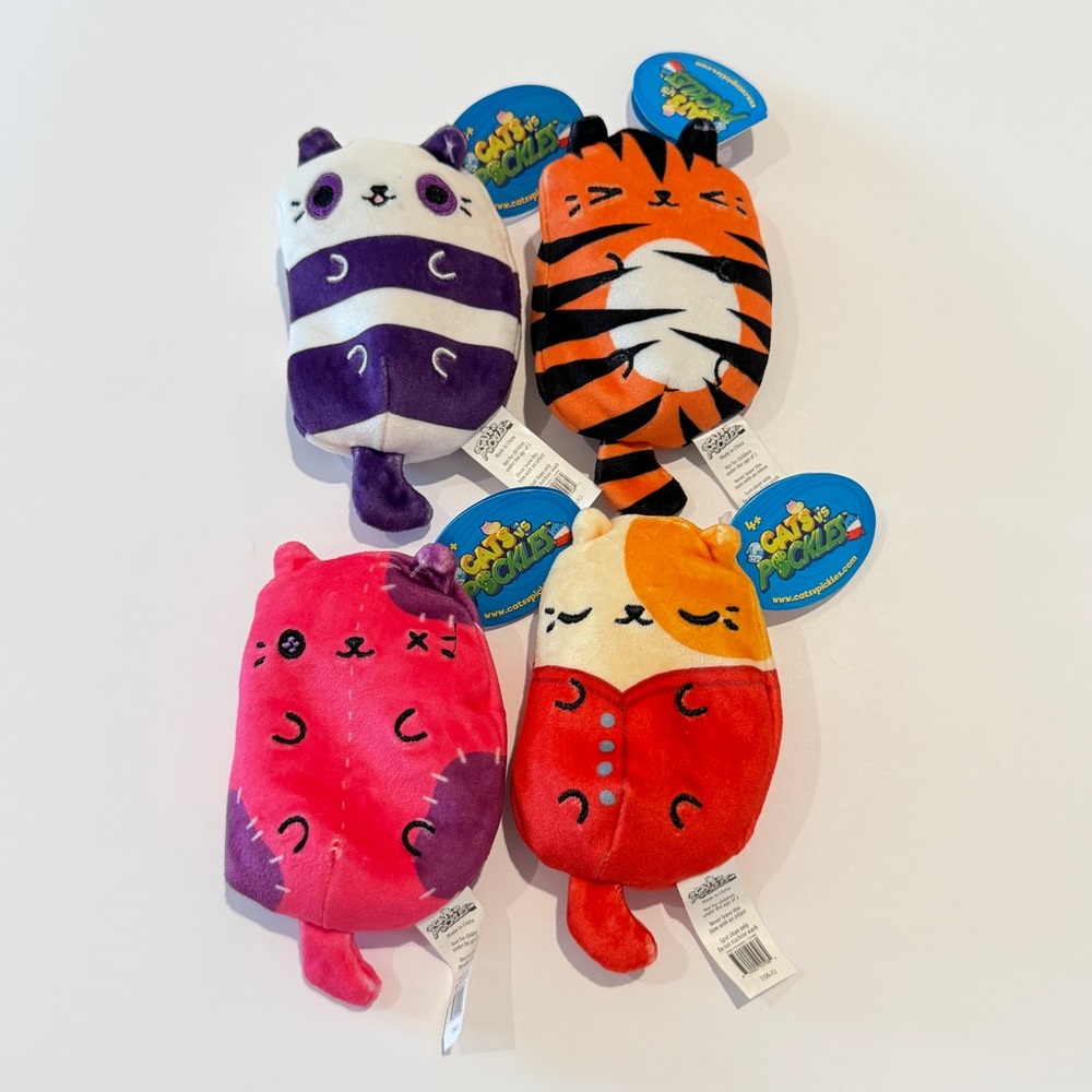 Cats Vs Pickles lot of 4 NWT